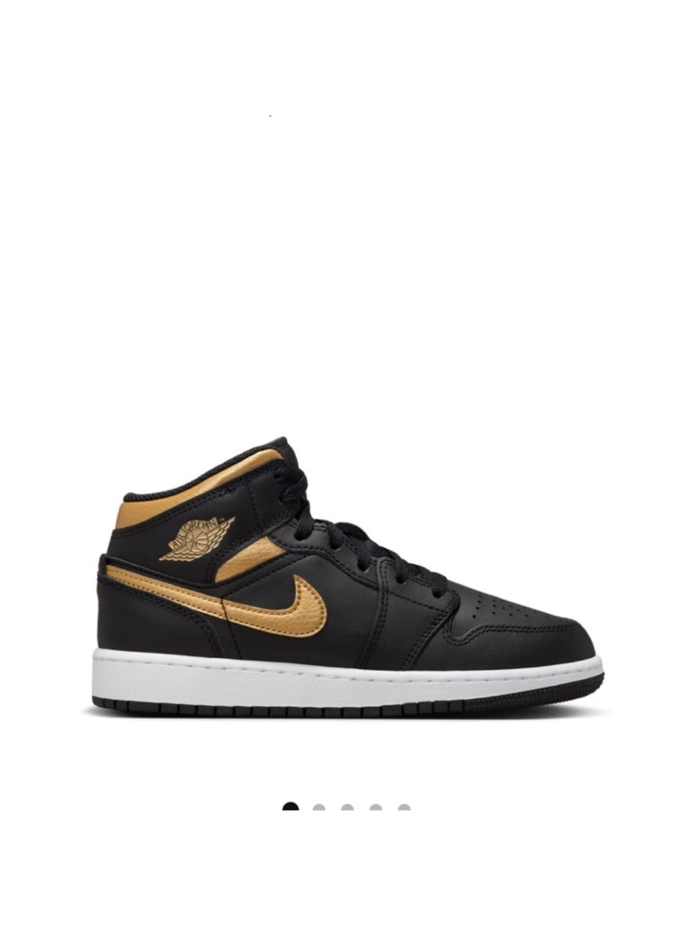 Nike 1 Mid Jordan Black Gold retro style men’s 8.5 GUC